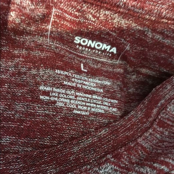 SONOMA Goods For Life marled long sleeve L - Picture 6 of 13